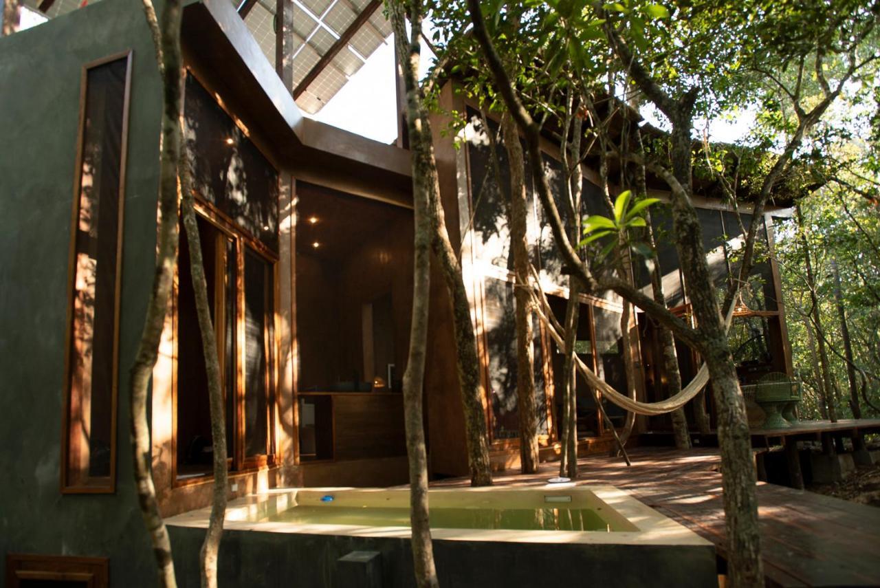 Ojo De Arbol, Boutique Cabin In The Real Jungle Tulum Zewnętrze zdjęcie