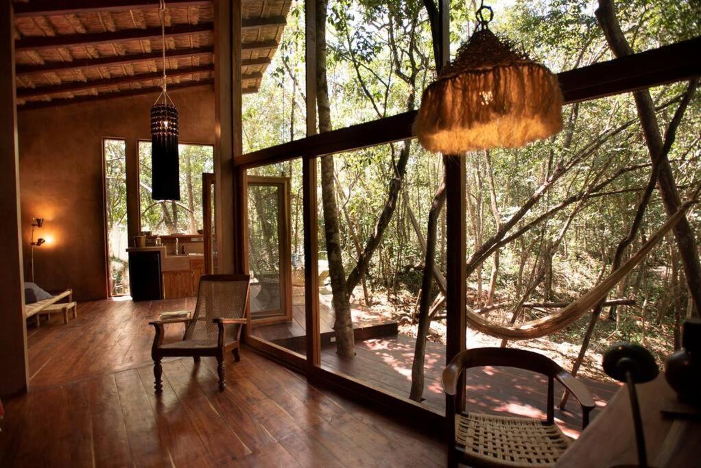 Ojo De Arbol, Boutique Cabin In The Real Jungle Tulum Zewnętrze zdjęcie