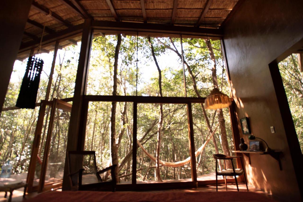 Ojo De Arbol, Boutique Cabin In The Real Jungle Tulum Zewnętrze zdjęcie