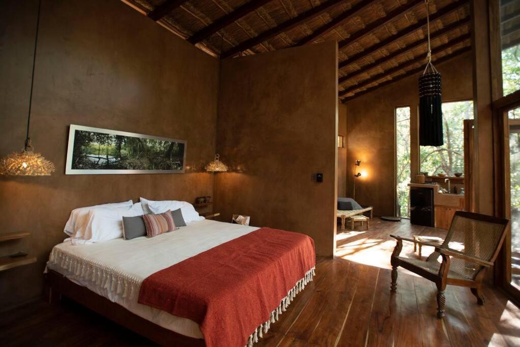 Ojo De Arbol, Boutique Cabin In The Real Jungle Tulum Zewnętrze zdjęcie