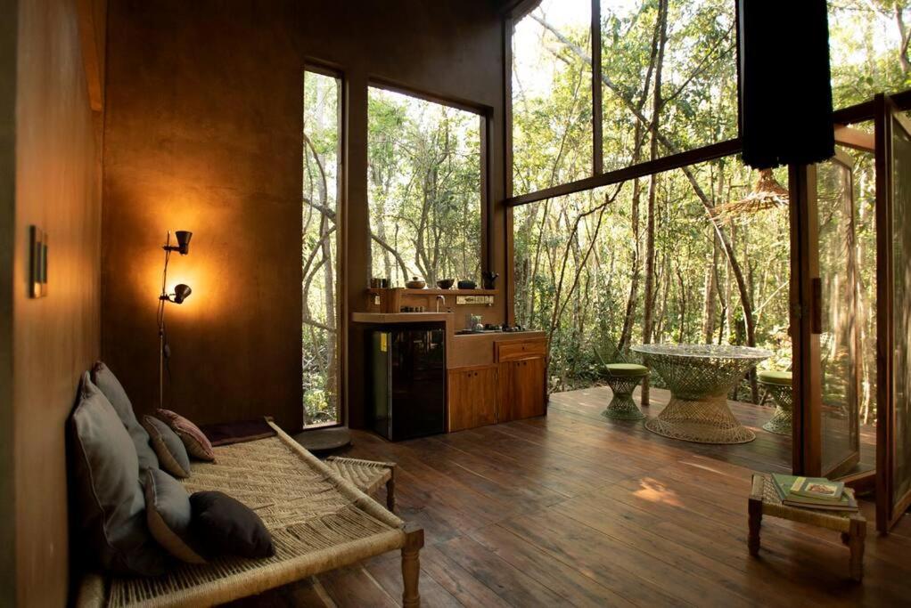 Ojo De Arbol, Boutique Cabin In The Real Jungle Tulum Zewnętrze zdjęcie